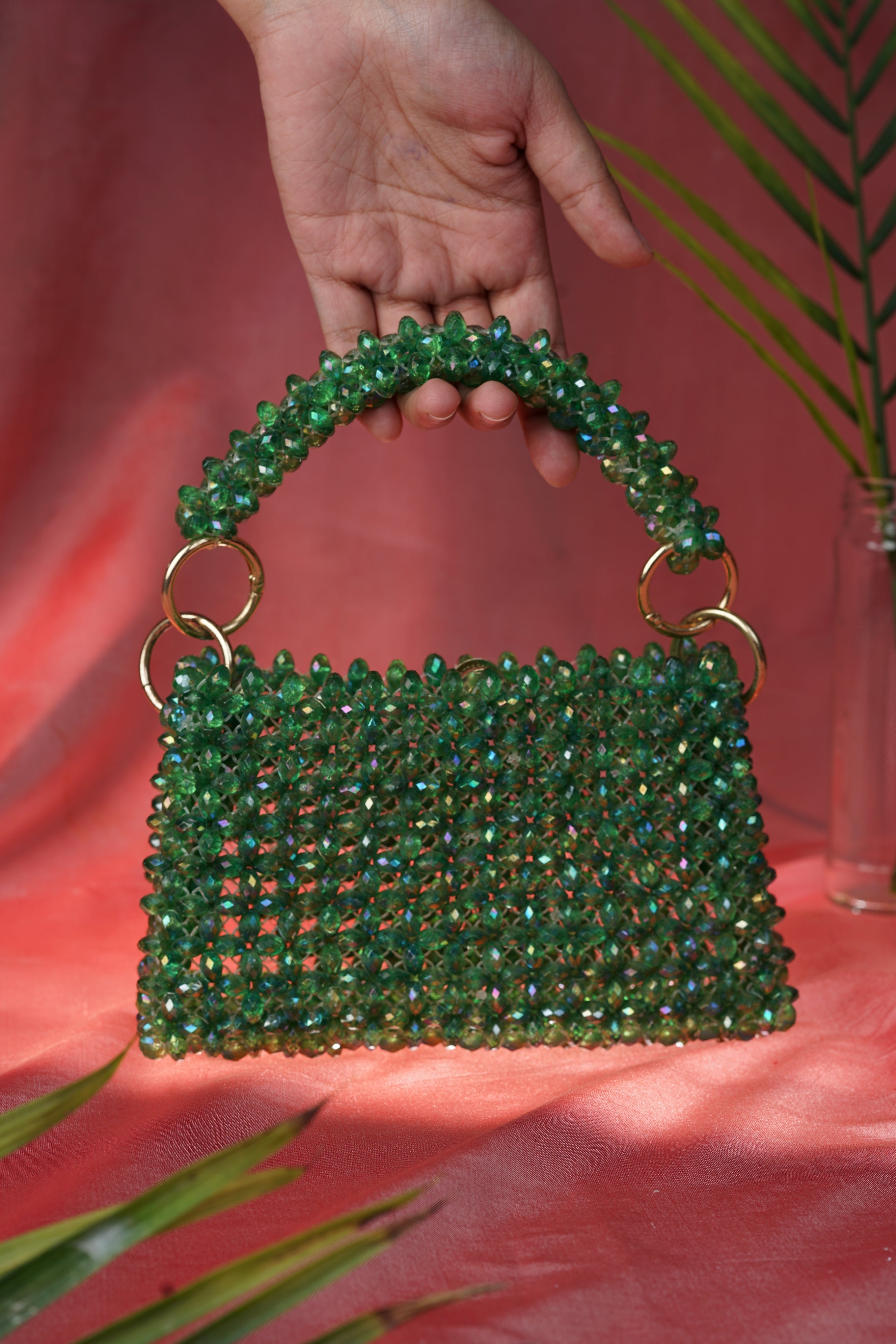 Emrald Green Hand Bag